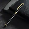 Bolígrafo metálico de firma para negocios regalo de oficina para empresa bolígrafo para firma bolígrafo de gel para registro de reuniones nombre logo grabado