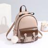 Bolsos Mochila Bolso Coreano para Mujer Nicho de Alta Gama 2025 Nuevo Pu Color Contrastante Mochila Escolar Trendy Bolso de Mujer Mochila
