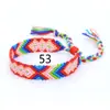 Popular en Europa y América: Pulseras Tejidas Arcoíris Hechas a Mano en Estilo Étnico Nepalí, Venta al por Mayor de Joyería