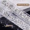 Rhinestones Mixtos para Uñas 12 Compartimentos Coloridos Irregulares Champagne Blanco Marquise Resina Rhinestones de Base Plana Venta al por Mayor Cinturón Industrial de Yiwu