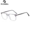 93555 nuevo armazón de gafas azules para miopía se puede equiparar con la cantidad en stock de fábrica al por mayor armazón de gafas planas de comercio exterior para hombres