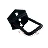 Tablero Perforado de Agujero Cuadrado Metálico Estante de Almacenamiento de Herramientas Montaje en Pared para Herramientas Placa Perforada Accesorios Tablero de Montaje Gancho Negro