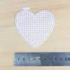 Lana DIY accesorios hechos a mano mariposa redondo estrella de cinco puntas Gancho bolsa cojín de malla bolsa de plástico pieza de modelado de fondo