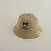 Gorro de Bebé Otoño Gorro de Pescador para Bebé Lindo Súper Lindo Ositos para Hombre y Mujer Tesoro Primavera Otoño Mes Pequeño Edad Gorro Cubeta Invierno