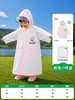 Impermeable infantil para estudiantes y niños de preescolar, especialmente diseñado para uso escolar, Poncho de lluvia portátil para exteriores personalizado OEM/ODM al por mayor