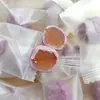 Batata Deshidratada Snacks de Celebridad de Internet Bolas de Leche de Batata Morada 5 kg Sándwich Cubos de Leche Corazón Morado Empaquetados Individualmente Fabricante de Souvenirs Al Por Mayor