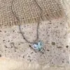 Collar Sinfonía Láser Mariposa Zircón para Mujer Lujo Ligero Nicho Moda Dulce Dulce Estilo Cool 2025 Nuevos Accesorios