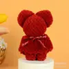 Toalla a Cuadros de Piña de Recuerdo, Toalla de Oso, Regalo de Agradecimiento de Boda, Evento Festivo, Regalo de Cumpleaños de Inauguración