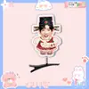 Horquilla de Primavera 3D Xiao Zhan Accesorio para el Cabello Merchandising de Concierto Abanico Producción de Diseño Personalizado