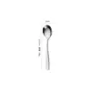 Conjunto de Talheres Quadrados de Aço Inoxidável para Restaurante Ocidental e Uso Doméstico: Faca, Garfo e Colher para Steak, Colher de Sobremesa, Garfo de Frutas, Colher de Café