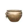 Ornamentos de Cilindro Grande de Cobre para Exterior Ornamentos de Cilindro de Cobre da Cidade Proibida Antiga Cilindro Grande de Cobre Puro Cilindro Grande de Bronze Cilindro de Água Cilindro de Cobre com Cabeça de Leão Fábrica de Cilindros de Cobre