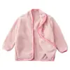 Chaqueta Polar para Niños Otoño e Invierno Nueva Mediana y Grande Ropa Polar Granulada para Niños Chaqueta Cálida Polar Forrada