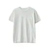 Roupas Masculinas Apo Malha Masculina de Manga Curta Transfronteiriça Verão Fina Elástica Slim Fit Gola Redonda Top de Uso Interno de Alta Qualidade