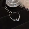 Pulseira Ajustável Full Diamond Zircônia Estilo Coreano 2025 Novo Design de Nicho Joia de Mão Versátil Joias Simples Exquisite