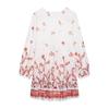 Nuevo vestido corto de manga larga mini con estampado floral estilo europeo y americano de verano para mujer de comercio exterior transfronterizo 5029104