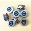 Anel externo com ranhura em U rolamento tipo U/V U624-2RS V1804 dimensões 4x18x8/7mm polia para passagem de cabo