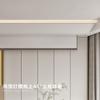 Cortina de Luz Lineal Caja Tira de Luz Lavadora de Pared de 45 Grados Ranura Reflectora de Luz Lineal Luz Lineal Inteligente Luz Led