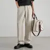 Pantalones Casuales de Pierna Recta, Peso Pesado, Tacto Frío de Lyocell, Ligeros para Hombre, Marca de Tendencia Nueva 2026, Pantalones Versátiles