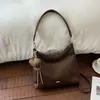 Bolso de mano de moda transfronterizo para mujer, nuevo estilo otoño 2026, casual, alto valor estético, vintage, elegante, versátil bolso de hombro y cruzado