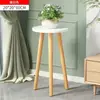 Suporte para plantas em vaso com pernas de madeira maciça para uso interno, adequado para plantas verdes, plantas pendentes, suculentas e bonsais em varandas e janelas de sacada