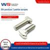 Parafuso em forma de T de aço inoxidável 304 padrão europeu 20 padrão europeu 30 padrão europeu 40 padrão europeu parafuso 45T perfil de alumínio M5-M8