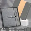 Caja de Regalo para Cuaderno de Negocios con Hebilla de Plástico, Recuerdo, Bloc de Notas para Registro de Trabajo de Oficina, Logo Impreso, Juego de Caja de Regalo Sencilla