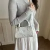 Bolsa de Clase Estilo Universitario para Estudiantes, Diseño de Nicho, Bolso Tote con Estampado de Estrellas, Bolso de Mano de Gran Capacidad para Mujeres, Venta al por Mayor