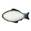 Prato de Peixe de Cerâmica Prato para Peixe Cozido no Vapor Prato Louça Doméstico Novo Criativo Prato de Jantar Restaurante Grande Prato Celebridade da Internet Atacado