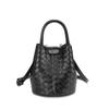Bolsa Pequena para Mulheres Primavera e Verão 2025 Nova Bolsa Feminina Transversal Bolsa Balde Bolsa Tecida Saco Satchel de Grande Capacidade Bolsa de Ombro