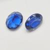 Fábrica de Joyería Aocai Venta al por mayor Piedra Suelta Azul Real Zafiro Cultivado en Laboratorio Forma Ovalada 2*3-13*18mm
