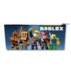 Novo Estojo de Lápis Desenho Animado Infantil Roblox Pu Dupla Face Estampa Completa Estojo de Armazenamento para Lápis e Material Escolar Atacado Transfronteiriço