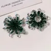 Brincos de Fogo de Artifício com Franjas e Flores de Cristal e Lantejoulas Estilo Coreano, Acessórios de Orelha, Presilhas de Cabelo, Broches, Fivelas de Sapato e Acessórios