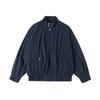 Ropa para Hombre North Boundary Marca de Moda Americana Otoño 2025 Nuevo Retro Color Sólido Cuello Alto Chaqueta de Trabajo Chaqueta para Exteriores para Hombre