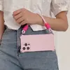 Nuevo y Creativo Cordón de Cuatro Esquinas con Cuerdas Largas y Cortas Adecuado para Funda de iPhone 17 Pro Max 16 15 11