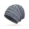 Gorro Plegable Holgado de Punto con Pliegues Nuevo de Invierno Resistente al Frío Elástico Gorro de Punto Doble Color Melaleuca Suéter Gorro Frío Transfronterizo TEMU