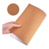 Folhas de Cortiça Autoadesivas Tamanho A4 com Verso Adesivo, Adequadas para Porta-Copos, Decoração de Parede, DIY, Antiderrapante