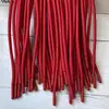 Fornecimento de fábrica corda redonda de poliéster colorida para roupas infantis touca sanitária corda para cabeça combinação de cores corda decorativa maré nacional corda para chapéu de suéter diy