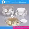 Frasco de Creme Acrílico 10g Creme para Cuidados com a Pele Creme Creme para Olhos Frasco Vazio Frasco de Embalagem Cosmética com Tampa Interna