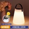 Luz de Camping al Aire Libre Transfronteriza, Luz de Atmósfera Portátil, Luz Decorativa LED en Forma de Huevo para Jardín Balcón, Luz Colgante de Camping Recargable por USB
