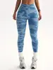 Leggings de fitness sin costuras para mujer transfronterizos nuevos, color liso, de cintura alta, control de abdomen, realce de glúteos tipo durazno, pantalones de yoga para deportes al aire libre