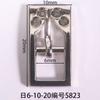Diâmetro interno 6mm e abaixo da fivela japonesa quadrada com fabricantes de broca direta bagagem sapato fivela pino fivela acessórios de vestuário