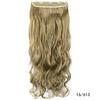 Peruca mulheres longo cabelo cacheado uma peça de alta temperatura seda sem costura peça de extensão de cabelo 5 clip clip peruca de cabelo local de fábrica