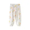 Pantalones Anti-Mosquitos para Bebé, Pantalones Casuales para Niños, Pantalones Delgados de Gasa para Verano, Pantalones Jogger para Exterior para Niños Pequeños, Ropa de Verano para Bebé