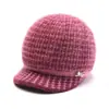 Sombrero de Otoño e Invierno para Mujeres de Mediana Edad y Mayores, Gorro de Lana Tejido para Abuela, Señora Mayor, Protección contra el Frío, Calidez, Más Terciopelo, Grueso, Gorro de Lana para Mamá