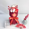 Shadow Flor Mini Buquê de Ano Novo Produto Acabado Buquê de Presente de Ano Novo para Namorada e Melhor Amiga Buquê de Flores de Ano Novo