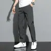 Pantalones Elásticos en Cuatro Direcciones Transfronterizos para Hombre Verano Delgados de Secado Rápido Sueltos Modernos Rectos Casuales Largos Venta al por Mayor Moda para Hombre