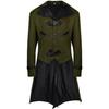 Amazon Europeia e Americana Novo Halloween Cauda de Andorinha Medieval Retrô Steampunk Gótico Casaco Roupas Masculinas em Estoque