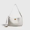 Bolso de hombro único nuevo y elegante, bolso de mano de nicho para mujer, sensación de alta gama, gran capacidad, cierre exquisito, bolso cuadrado pequeño cruzado