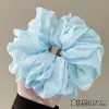 Scrunchies da moda e casuais para outono/inverno, elásticos de cabelo estilo coreano para coques, nova coleção 2026, elásticos de cabelo oversized com um visual sofisticado para mulheres
