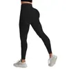Pantalones de fitness sin costuras color durazno, superventas transfronterizos para mujer, pantalones de yoga de cintura alta para realzar glúteos, pantalones deportivos de secado rápido y transpirables para correr